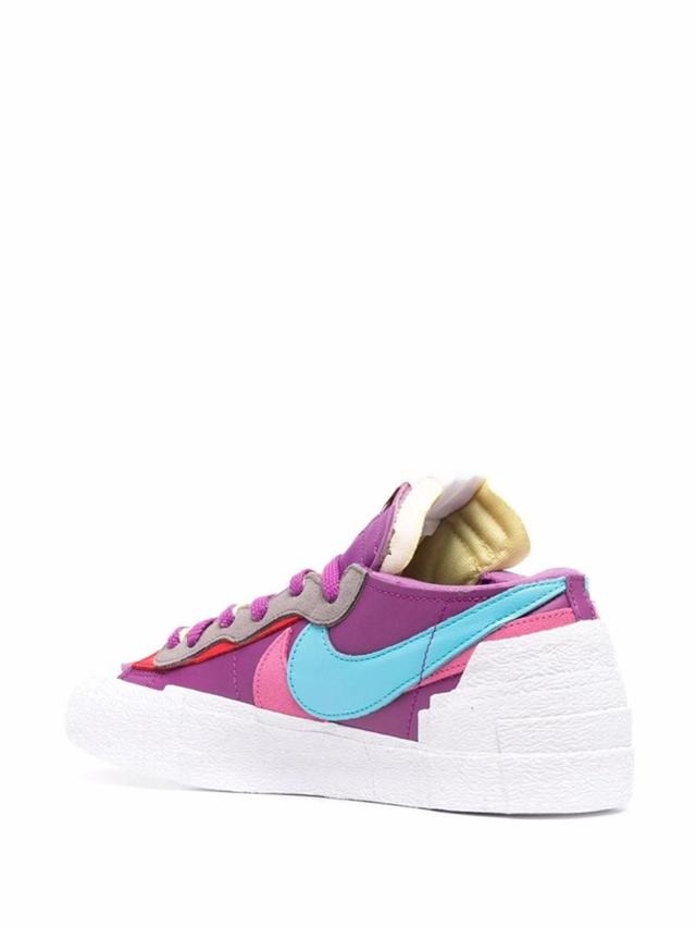 NIKE X Kaws X Sacai Blazer Low Sneakers In Purple Product Image