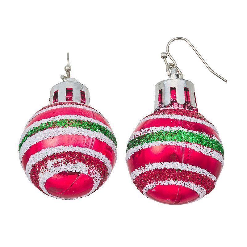 Celebrate Together Large Christmas Ornament Earrings, Womens, Multi Product Image