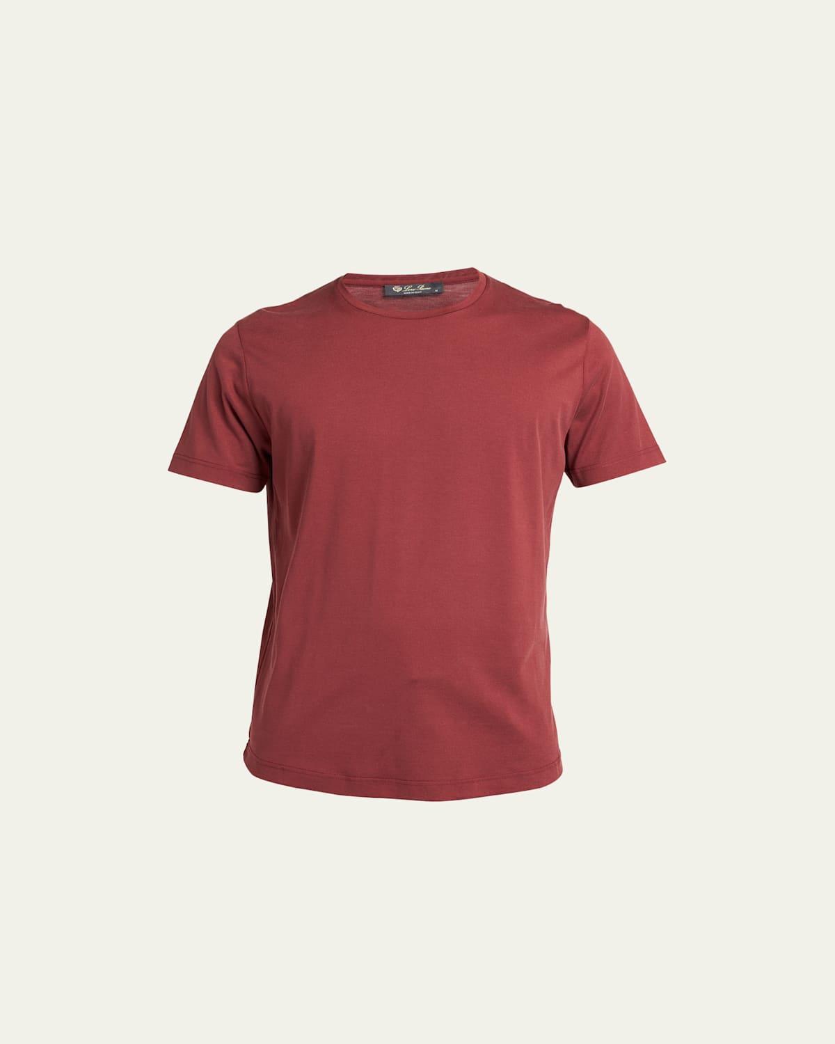 Mens Silk-Blend Tee Product Image