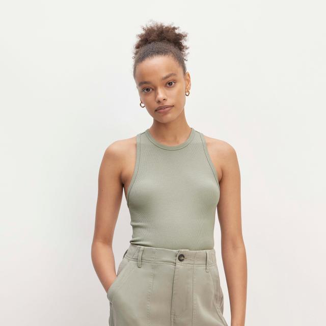 Womens Luxe Micro-Rib Racerback Tank by Everlane Product Image