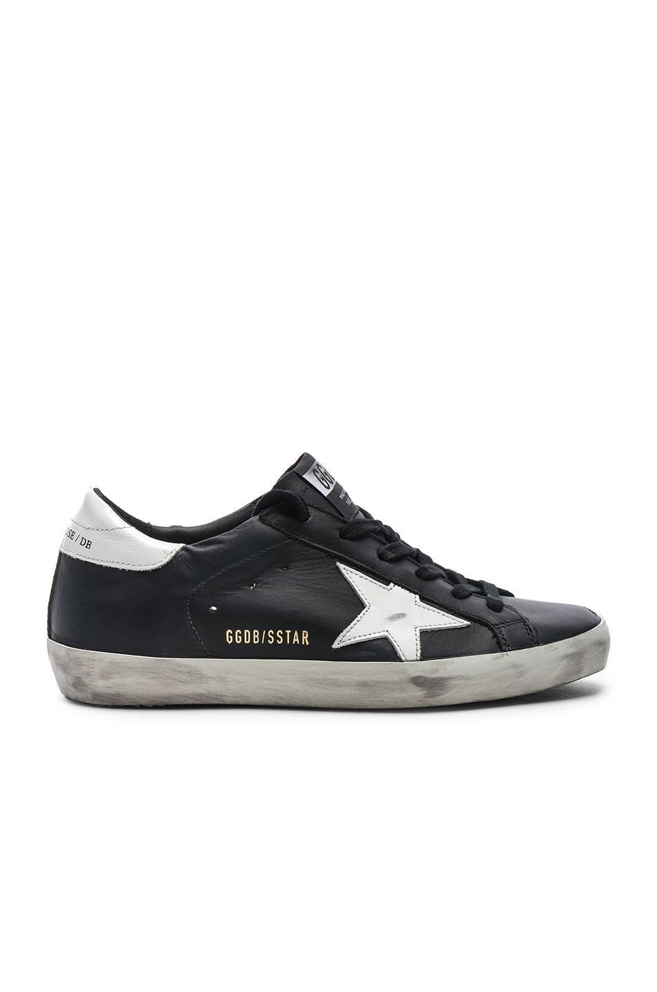 Golden Goose Superstar Sneaker in Black Product Image