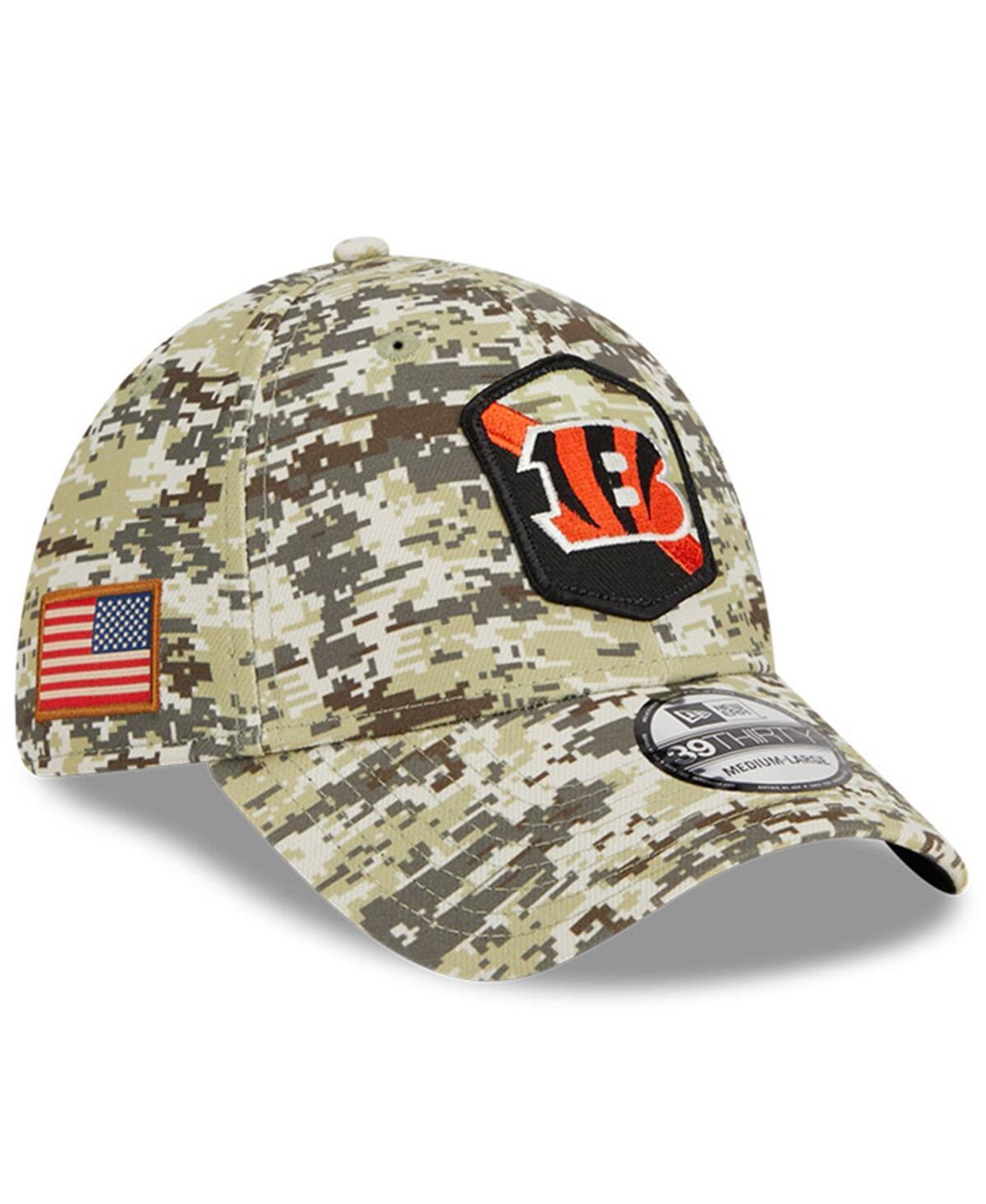 Mens New Era Camo Cincinnati Bengals 2023 Salute To Service 39THIRTY Flex Hat Product Image