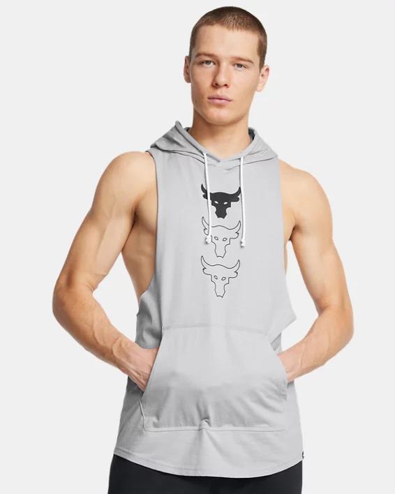 Men's Project Rock Sleeveless Hoodie Product Image