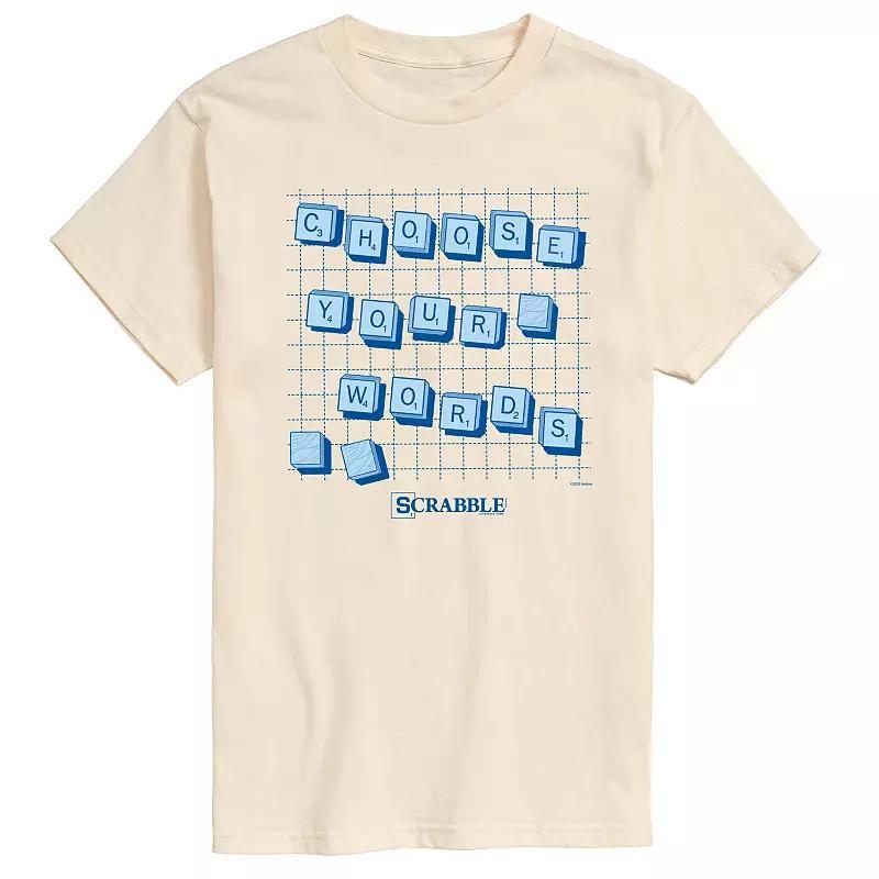 Mens Scrabble Choose Your Words Graphic Tee by Hasbro Product Image