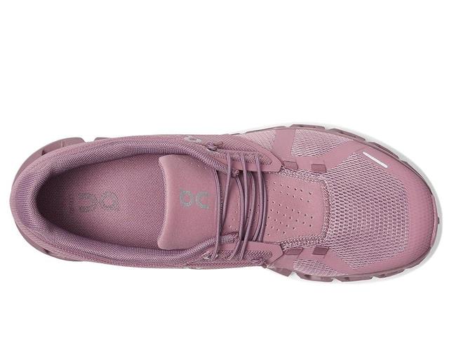 On Women's Cloud 5 (Fig/Quartz) Women's Shoes Product Image