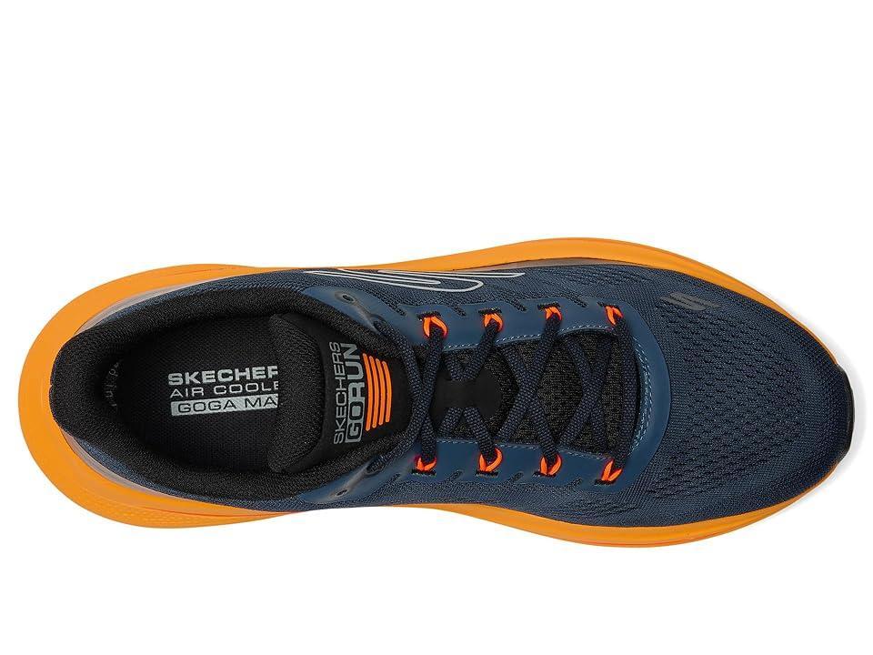 SKECHERS Max Cushioning Propulsion (Navy/Orange) Men's Shoes Product Image