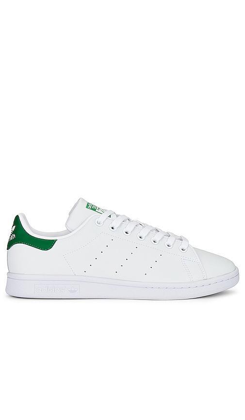 adidas Originals Womens adidas Originals Stan Smith - Womens Tennis Shoes Green/Cloud White/Cloud White Product Image