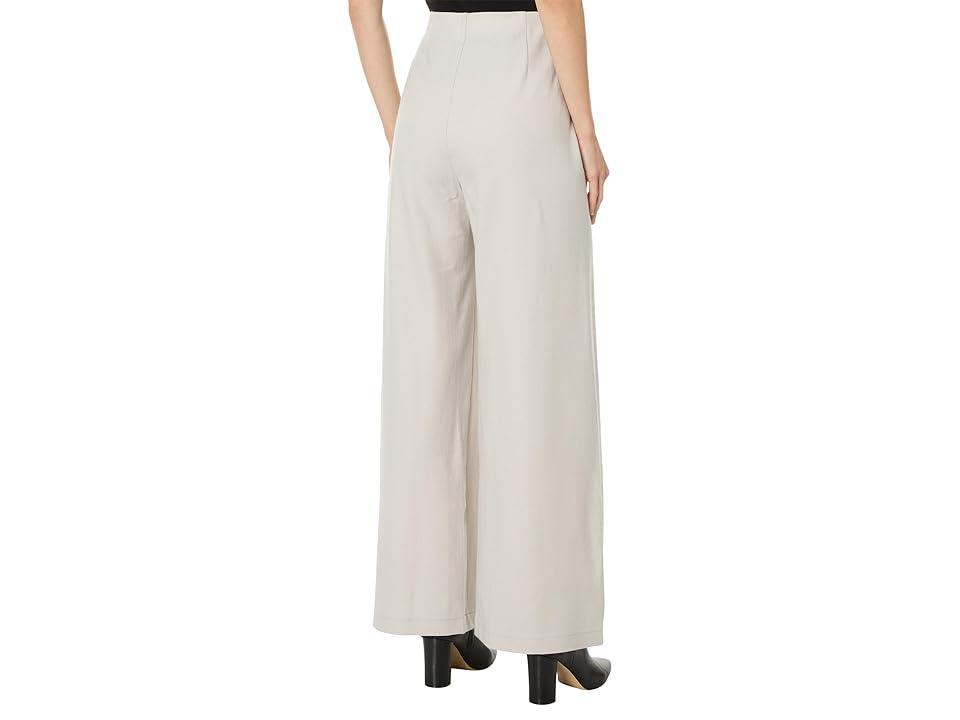 Eileen Fisher Full Length Wide Pant (Chalk) Women's Dress Pants Product Image