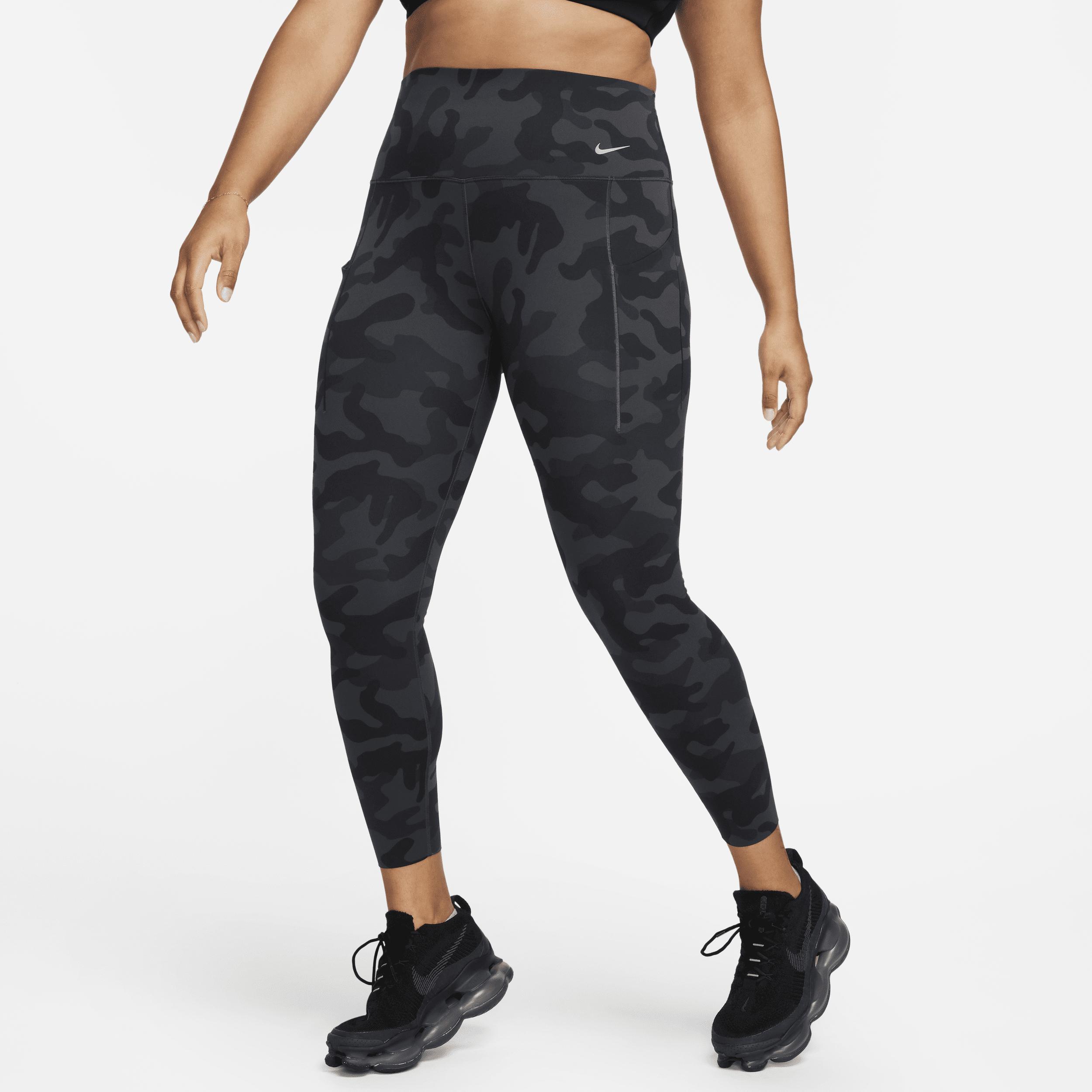 Nike Universa Women's Medium-Support High-Waisted 7/8 Camo Leggings with Pockets Product Image