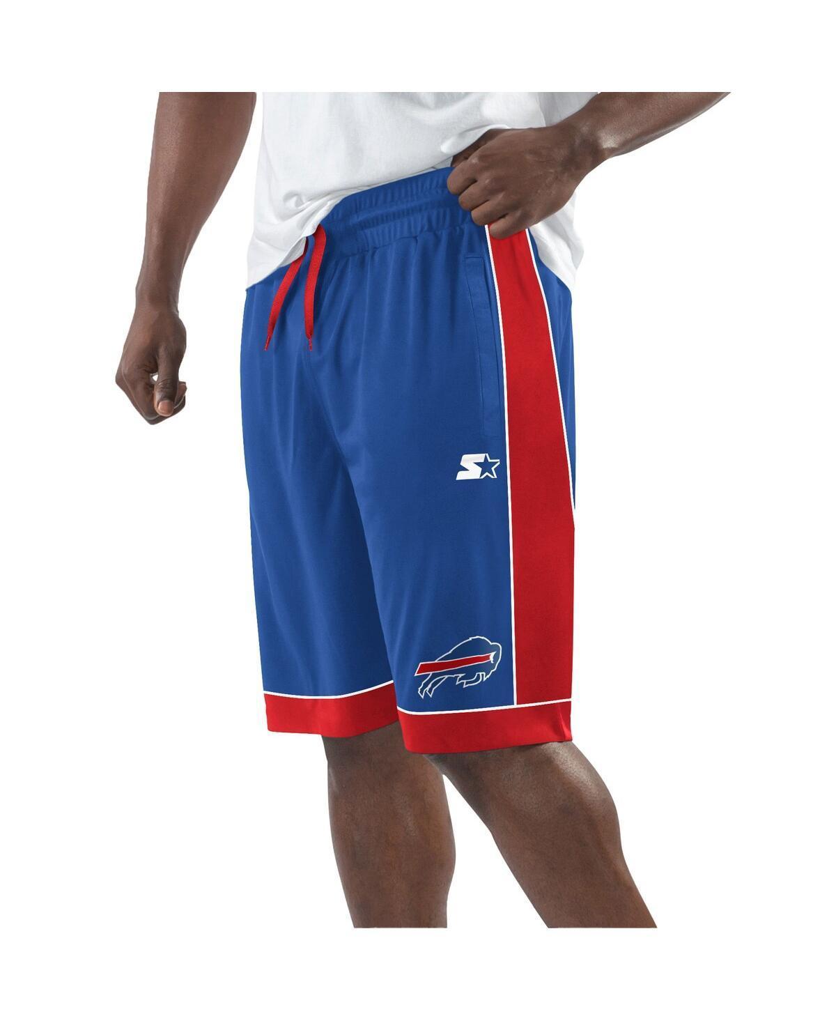 Mens Starter Royal/Red Buffalo Bills Fan Favorite Fashion Shorts Product Image