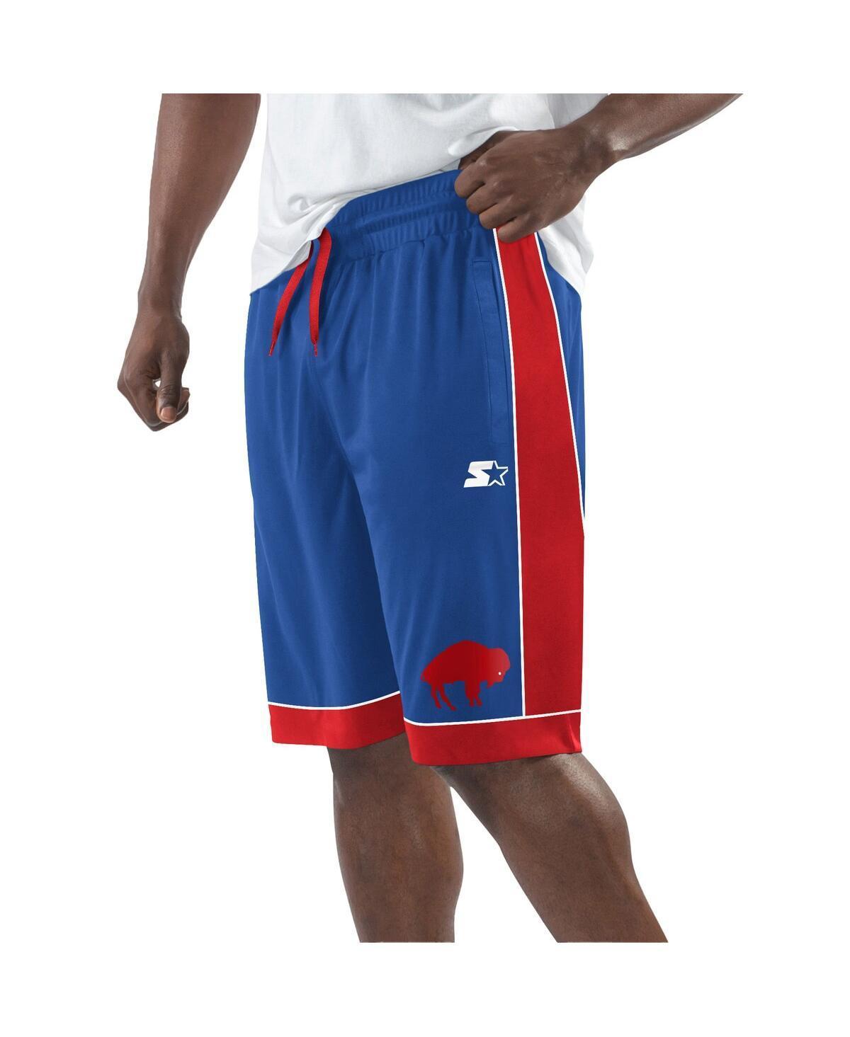 Mens Starter Royal/Red Buffalo Bills Fan Favorite Fashion Shorts Product Image