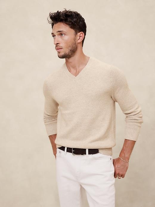 Cozy V-Neck Sweater Product Image