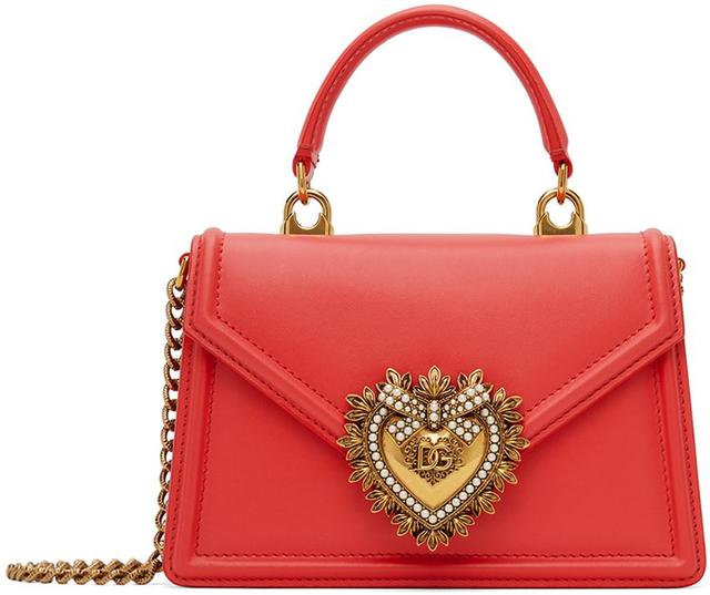 Small Devotion Top-handle Bag In Red Product Image