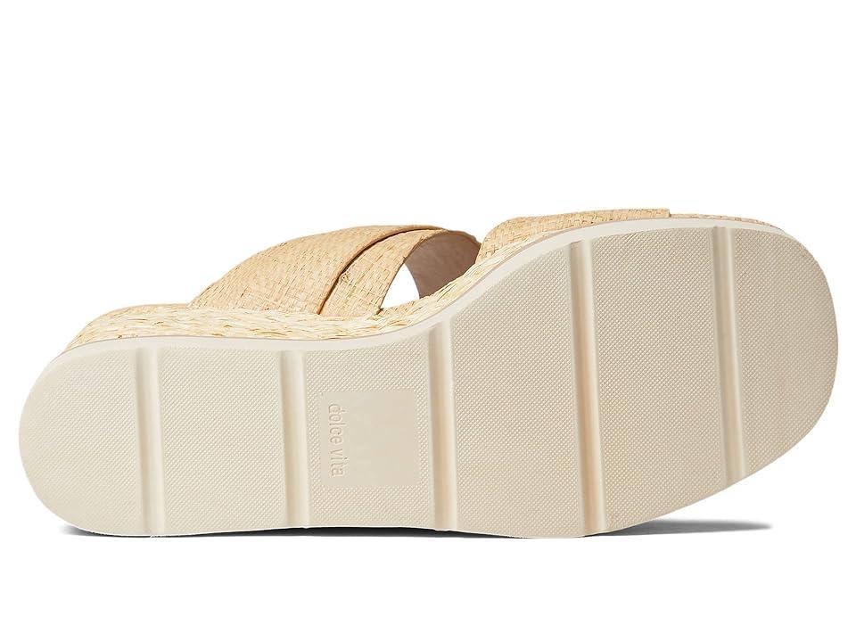 Dolce Vita Lauryn (Light Natural Raffia) Women's Shoes Product Image