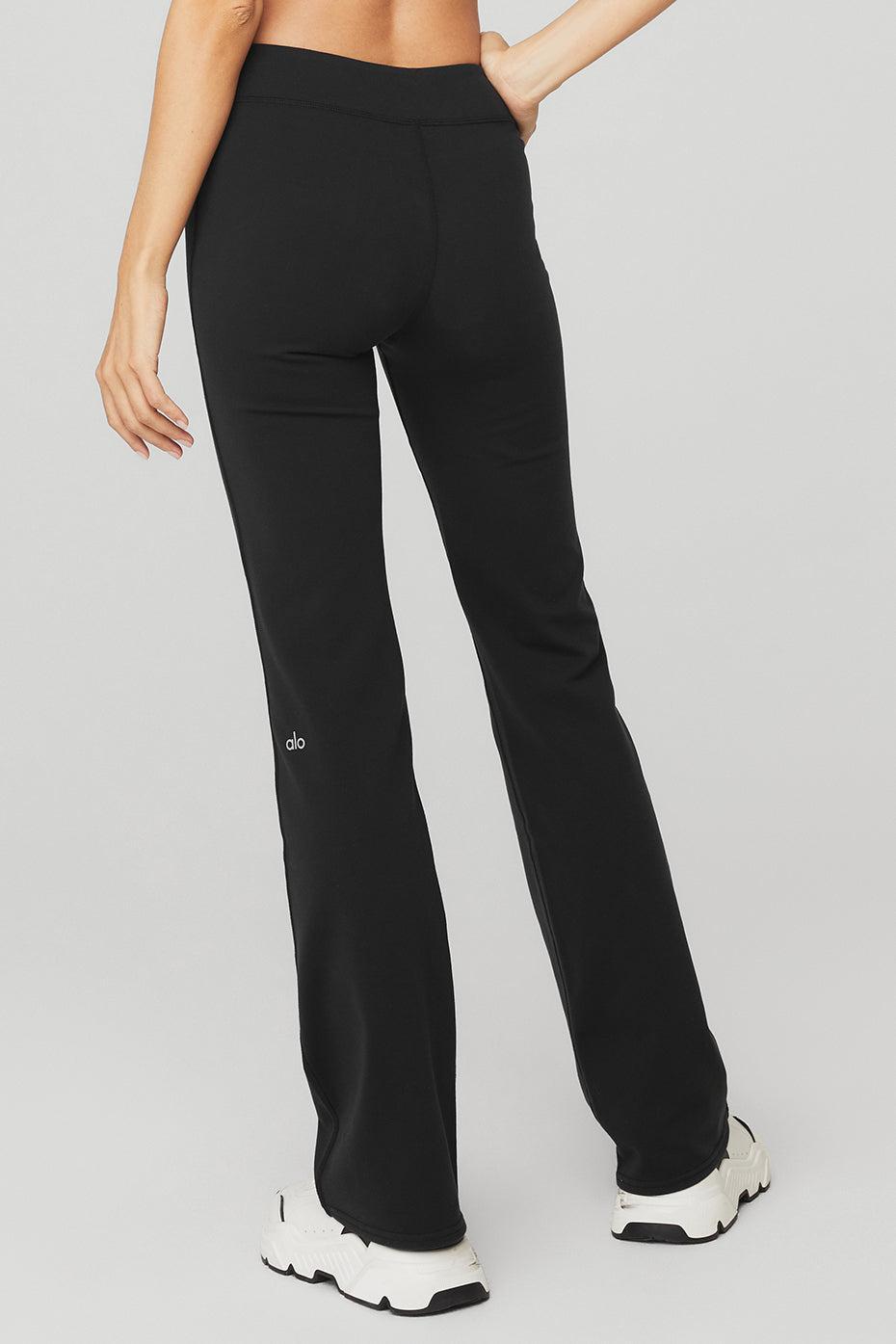 Airbrush Low-Rise Bootcut Legging - Black Female Product Image