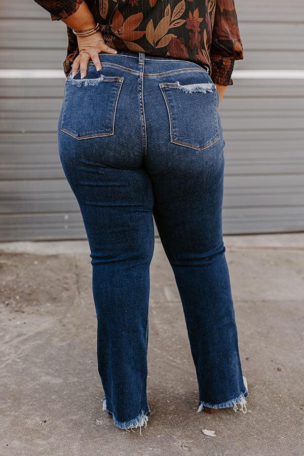 JUDY BLUE Ellison High Waist Bootcut Jean Curves Product Image