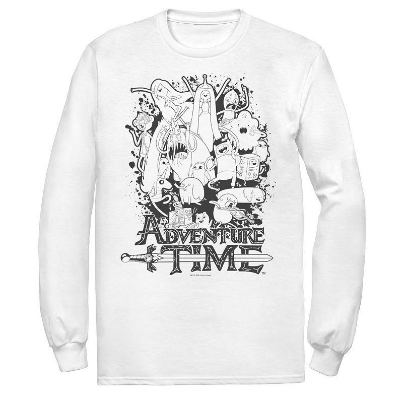 Mens Cartoon Network Adventure Time Splash Sweatshirt Product Image