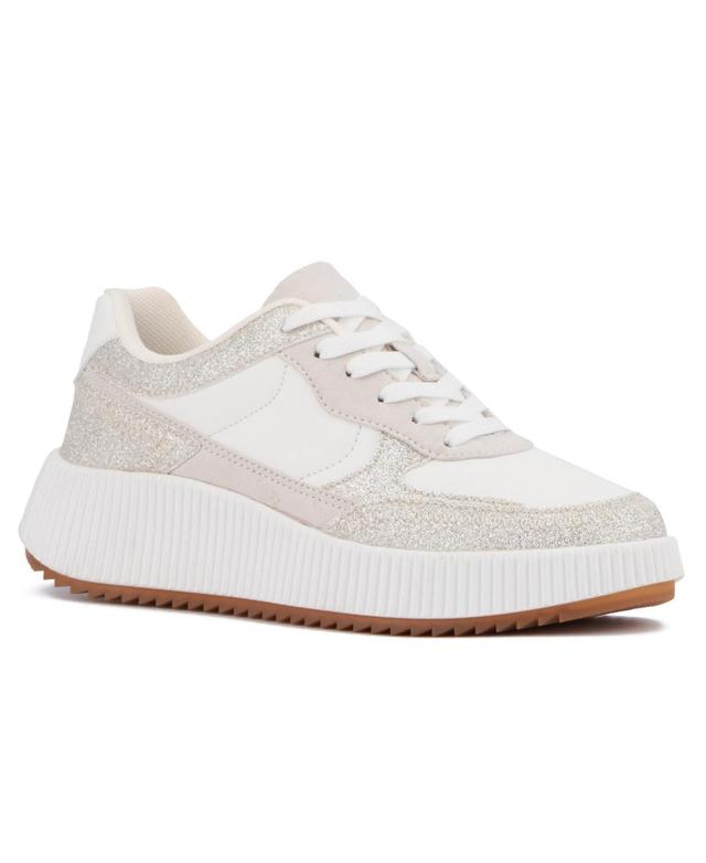 Olivia Miller Womens Beauty Queen Low Top Sneaker Product Image