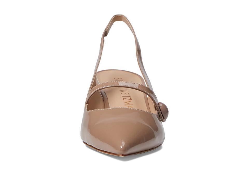 Stuart Weitzman SW 50 Block Slingback (Fawn) Women's Shoes Product Image