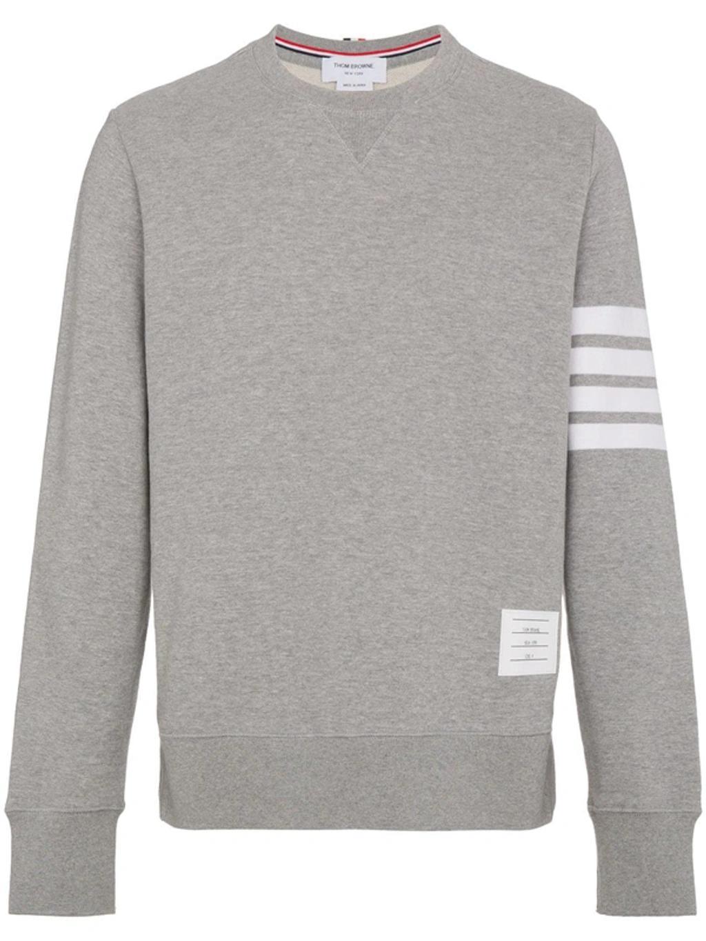 4 Bar Sleeve Sweatshirt In Grey Product Image