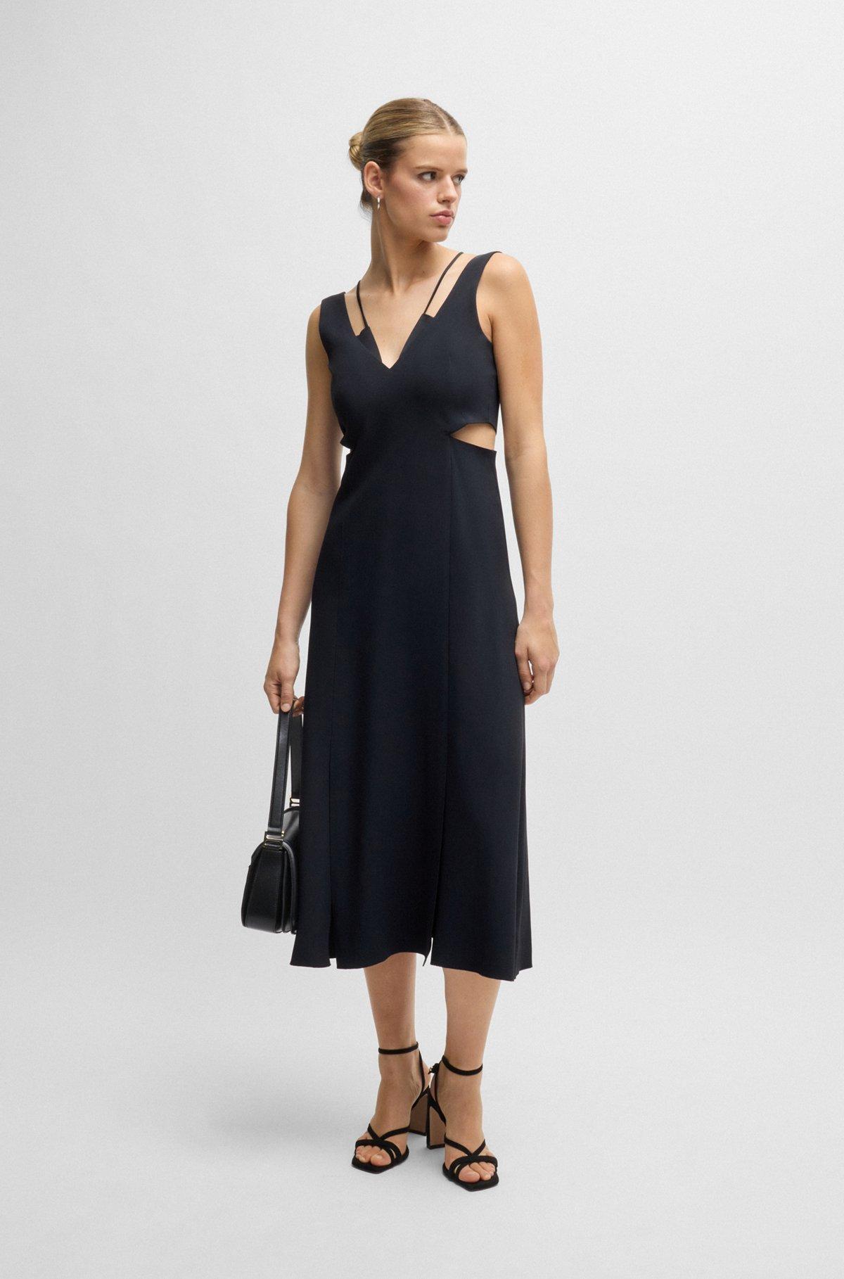 V-neck dress with cut-out details product image