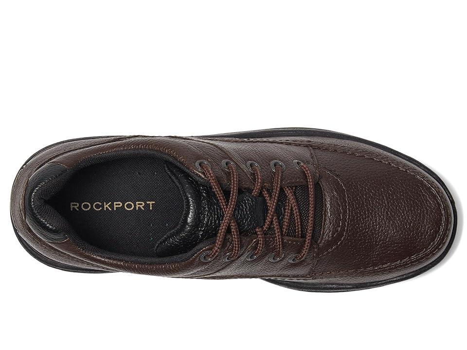 Rockport World Tour Classic Walking Shoe Tumbled Leather) Men's Lace up casual Shoes Product Image