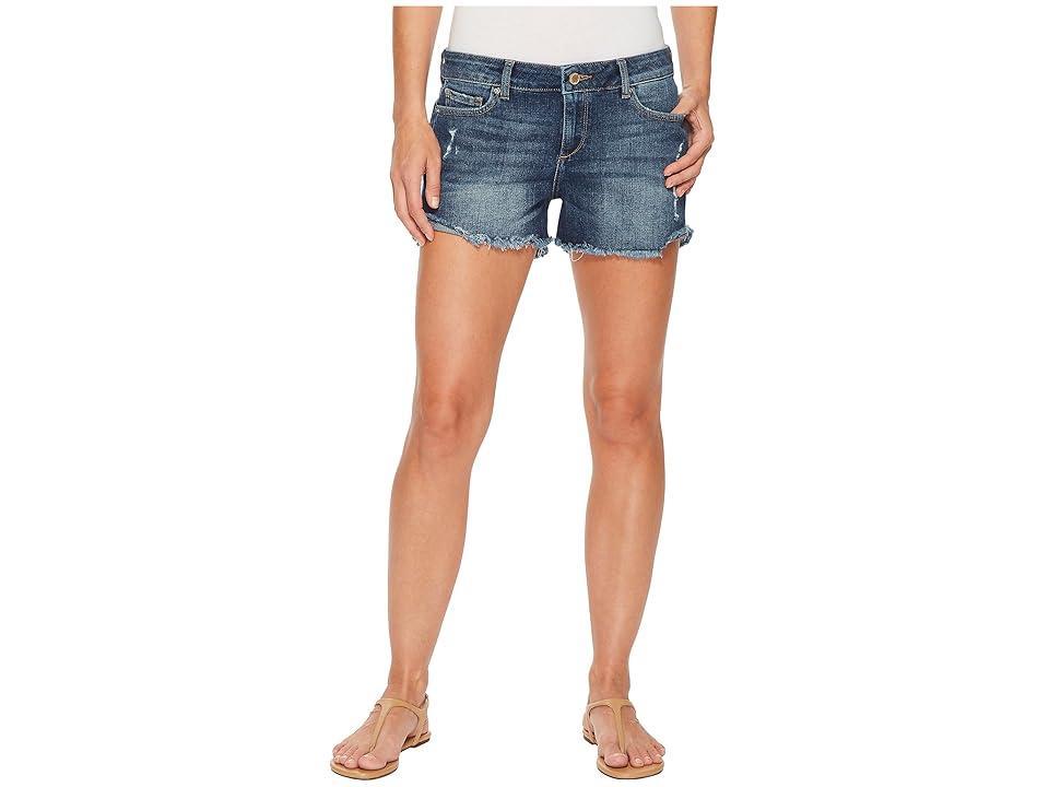 DL1961 Karlie Boyfriend Shorts in Bluegrass (Bluegrass) Women's Shorts Product Image