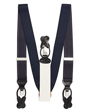 Trafalgar Mens Classic Solid Color 38mm Convertible Suspenders Product Image