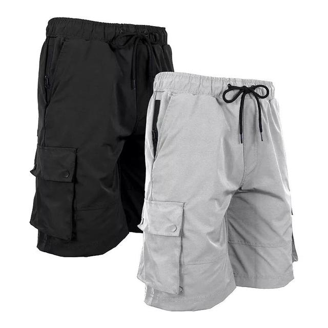 Mens Jumpstart 9.5-in. Moisture Wicking Performance Quick Dry Cargo Shorts Product Image