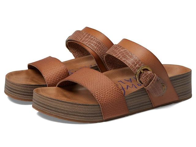 Blowfish Malibu Marge (Oak Amazon/Oak Die Cut/Oak Dile) Women's Sandals Product Image