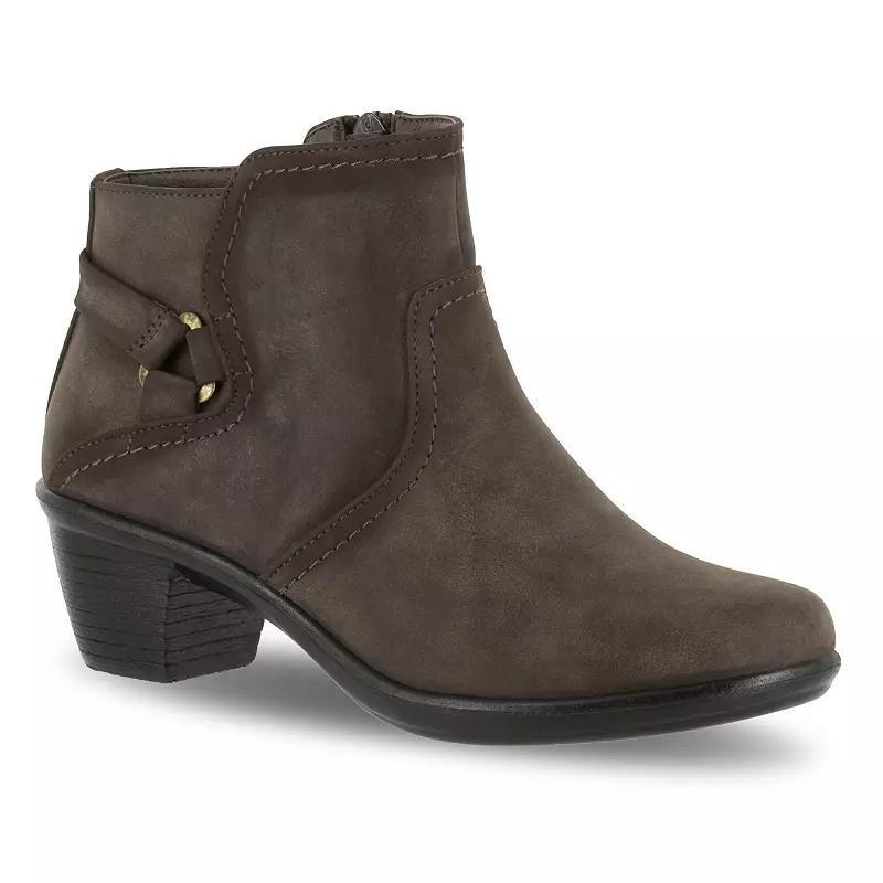 Easy Street Dawnta Womens Ankle Boots Grey Matte Product Image