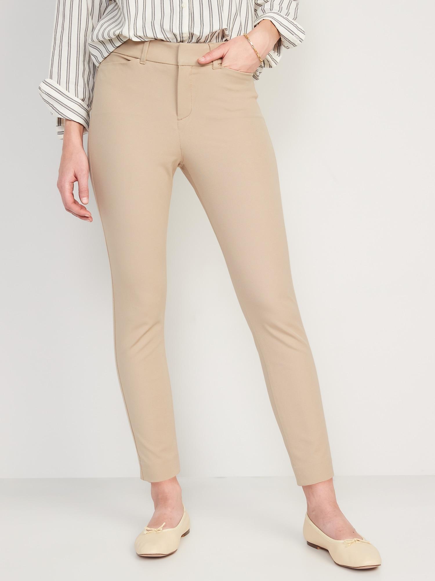 High-Waisted Pixie Skinny Ankle Pants Product Image