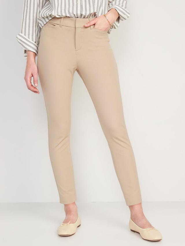 High-Waisted Pixie Skinny Ankle Pants for Women Product Image