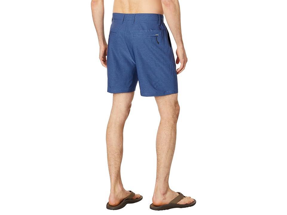 Hurley Phantom Heather 18 Walkshorts (Obsidian) Men's Shorts Product Image