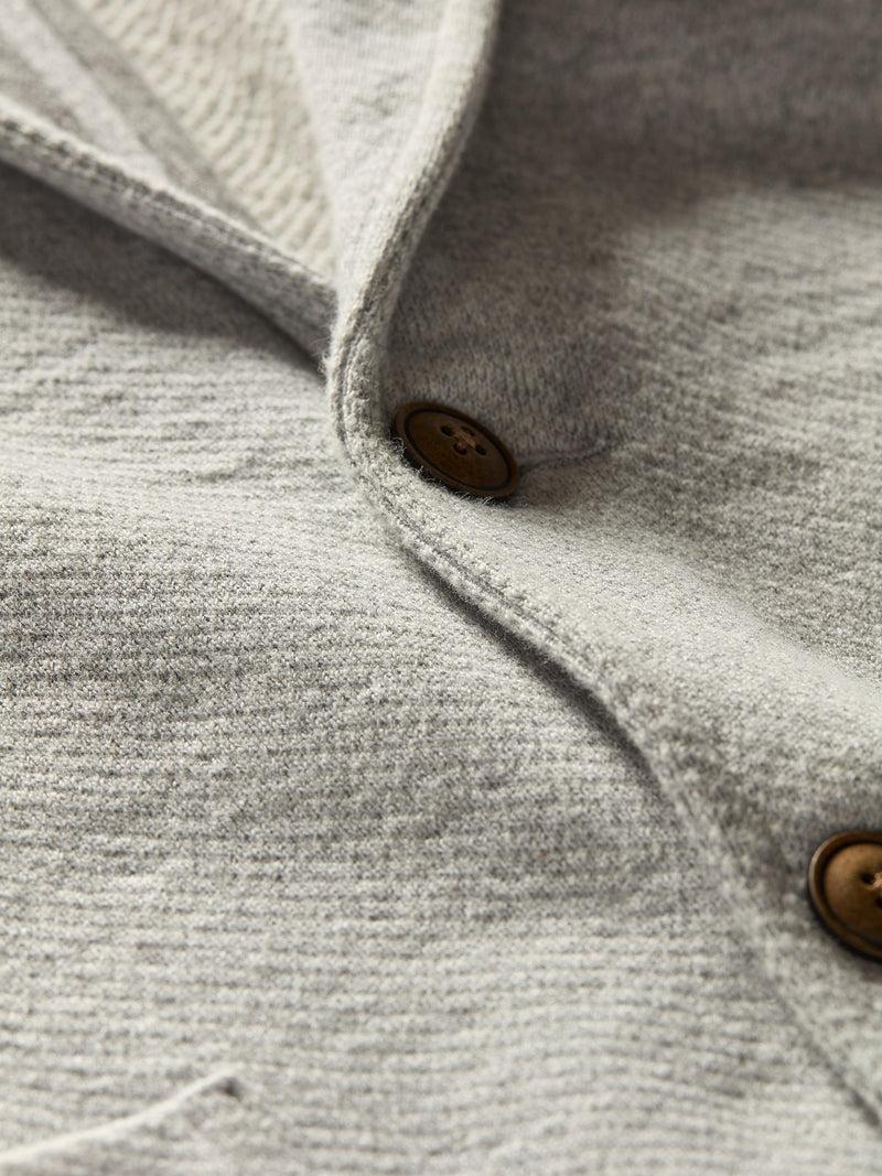 Inlet Knit Blazer - Heather Grey Product Image