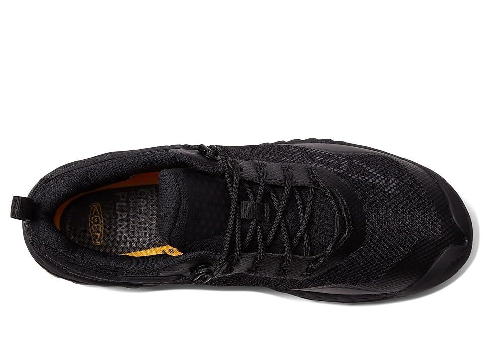 KEEN Nxis Evo WP (Triple Black) Men's Shoes Product Image