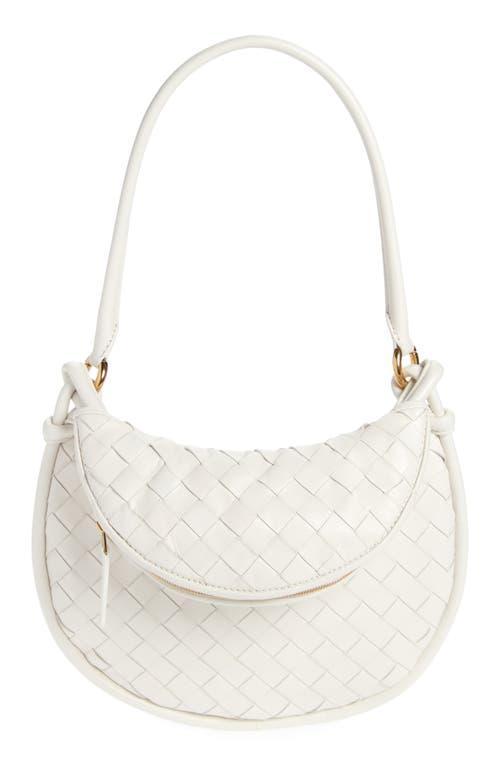 Bottega Veneta Small Gemelli Intrecciato Leather Shoulder Bag Product Image