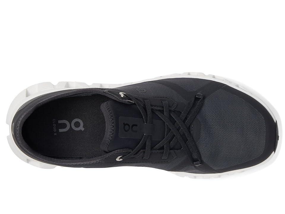 On Cloud X 3 Ad Sneaker in Black & White - Black. Size 5.5 (also in 6). Product Image