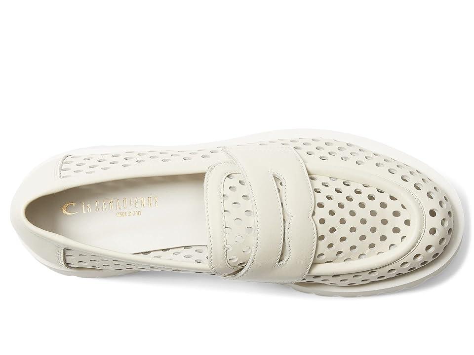 La Canadienne Belford (White Leather) Women's Shoes Product Image