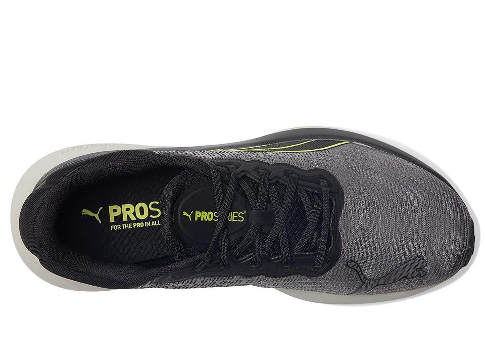 PUMA Scend Pro Ultra (PUMA Black/Lime Pow) Men's Shoes Product Image