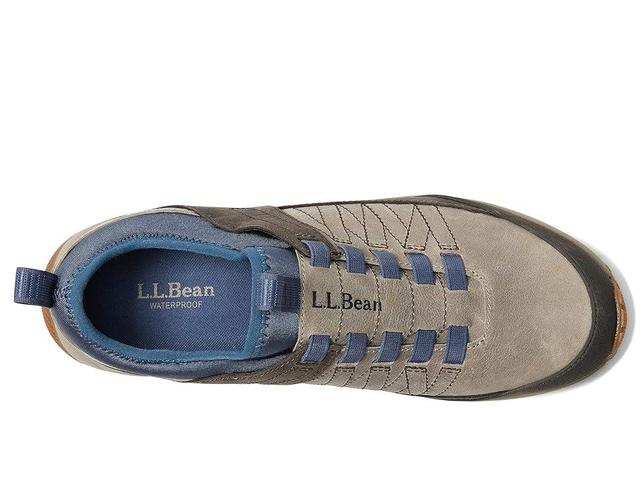 L.L.Bean Trailfinder Water Resistant Hiker Low Slip-On (River Rock/Dark Ash) Men's Shoes Product Image