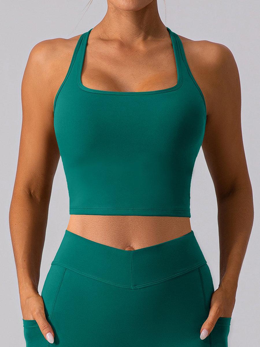 Racerback Crop Tops Product Image