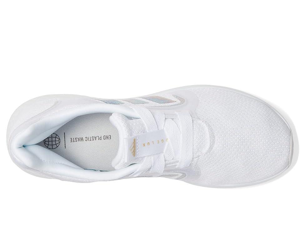 adidas Running Edge Lux 5 White/Matte Gold) Women's Shoes Product Image