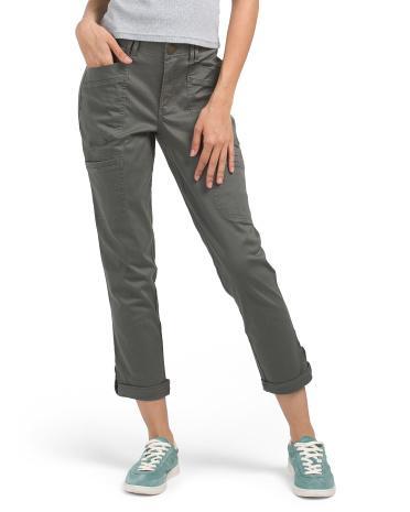 Ab Tech High Rise Utility Pants for Women | Spandex/Cotton Product Image