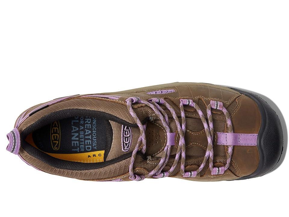 KEEN Targhee II WP (Timberwolf/English Lavender) Women's Shoes Product Image