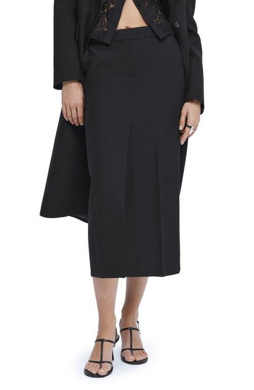 MANGO Wool Blend Pencil Skirt Product Image