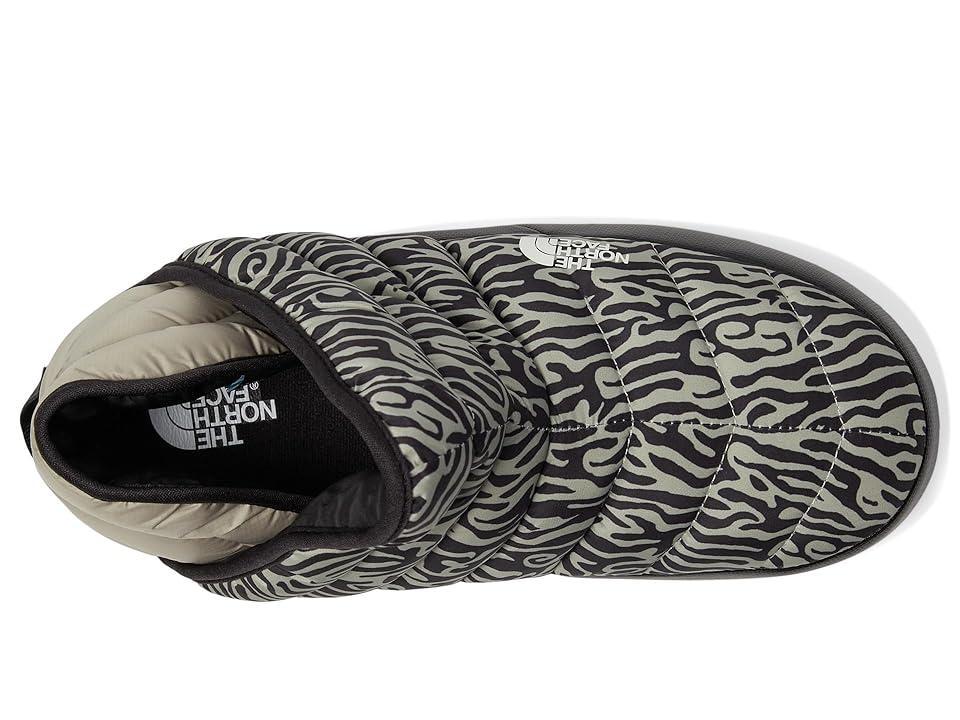 The North Face ThermoBall Traction Bootsies (Clay Grey TNF Tiger Stripe Print/TNF ) Women's Shoes Product Image