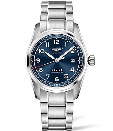 Longines Mens Spirit Automatic Stainless Steel Bracelet Watch Product Image