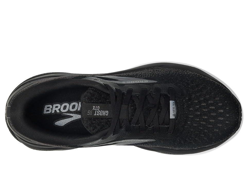 Brooks Ghost 16 GTX Black/Ebony) Women's Running Shoes Product Image