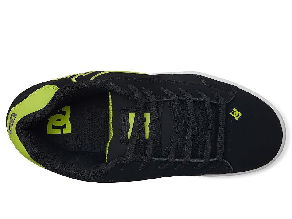 DC Net Lime Green) Men's Skate Shoes Product Image